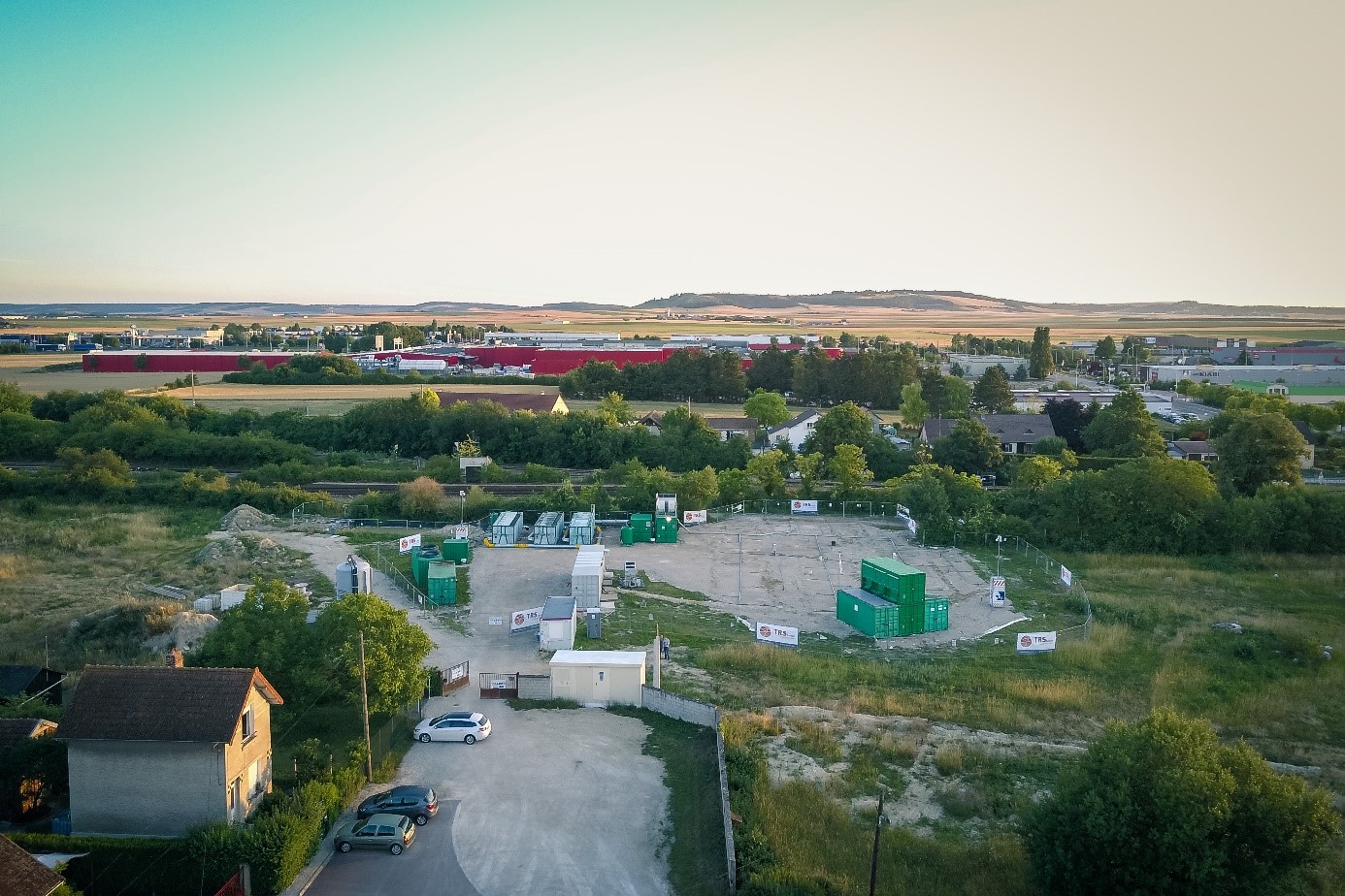 Thermal remediation in Barberey-Saint-Sulpice (F)